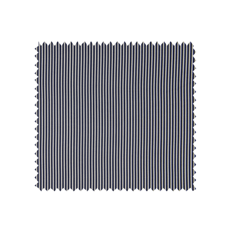 Tissu Rayé Marine