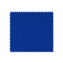 Tissu Imprimé Epingle Pois Royal