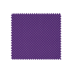 Tissu Imprimé Epingle Pois Violet