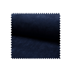 Tissu Veloutine Uni Navy