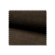 Tissu Veloutine Uni Choco