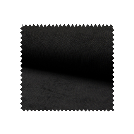 Tissu Veloutine Uni Noir