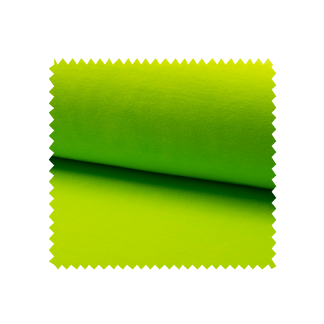 Tissu Jersey Velours Nicky Uni Citron Vert