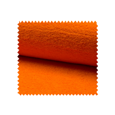 Tissu Eponge Uni Orange