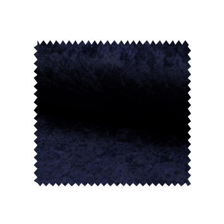 Tissu Panne De Velours Uni Marine