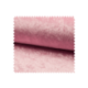 Tissu Panne De Velours Uni Rose