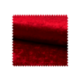 Tissu Panne De Velours Uni Rouge