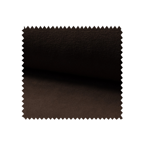 Tissu Polaire Uni Choco