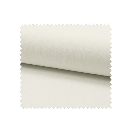Tissu Lin Uni Blanc