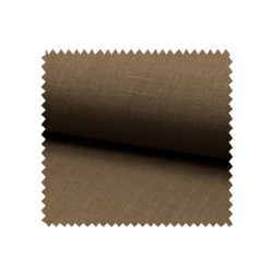 Tissu Lin Uni Taupe