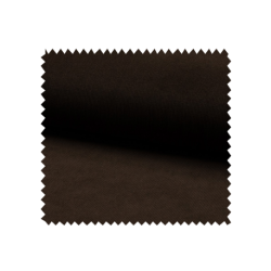 Tissu Velours Milleraie Uni Choco