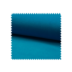 Tissu Velours Milleraie Uni Turquoise