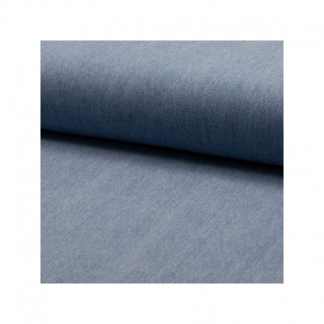 Tissu Chemisier Jeans Clair 