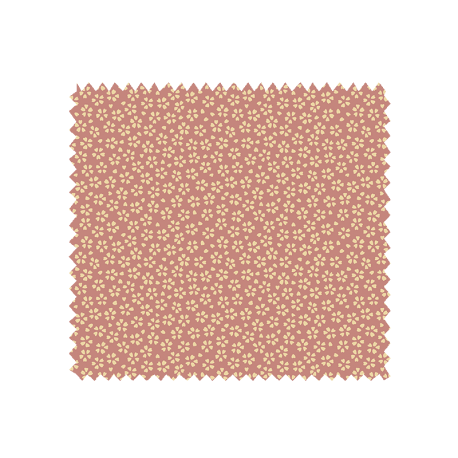 Tissu Myosotis Imprimé Rose