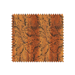 Tissu Borneo Jacquard Chenillé Jaune 