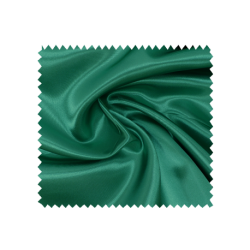 Tissu Satin Uni Vert Vif