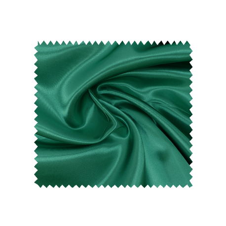 Tissu Satin Uni Vert Vif