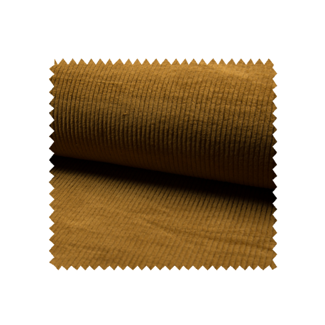 Tissu Wales Velours Côtelé Ocre 