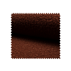 Tissu Boucle Maxi Terracotta