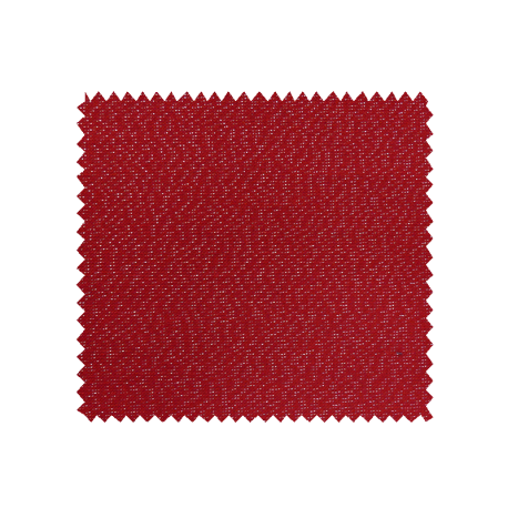 Tissu Cubex Lurex Rouge 
