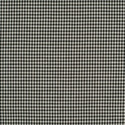 Tissu Petit Vichy Noir 