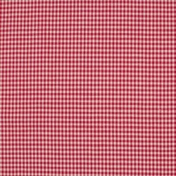Tissu Petit Vichy Rouge 