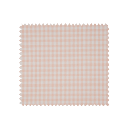 Tissu Grand Vichy Rose Saumon 