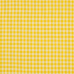 Tissu Grand Vichy Jaune 
