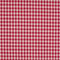 Tissu Grand Vichy Rouge 