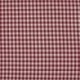 Tissu Grand Vichy Bordeaux