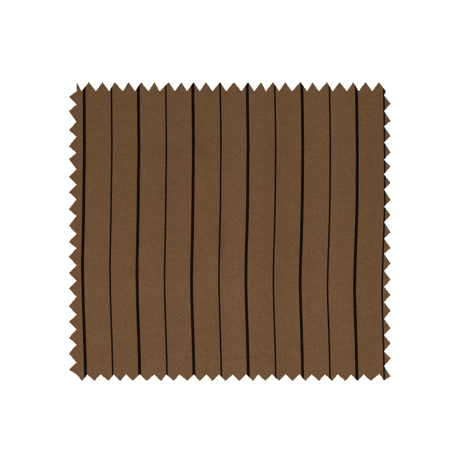 Tissu Crêpe Imprimé Rayure Kaki 