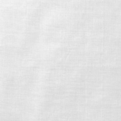 Tissu Organdi Blanc coton Peigné 