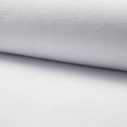 Tissu Polaire Microfibre Panda Uni Blanc 