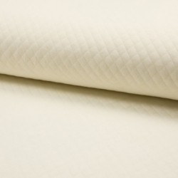 Tissu Diamond Ecru 