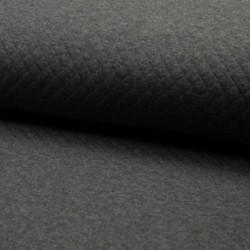Tissu Diamond Gris Fonce