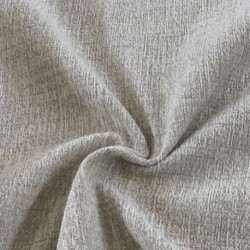 Tissu Memphis Velours Frappe Ecru