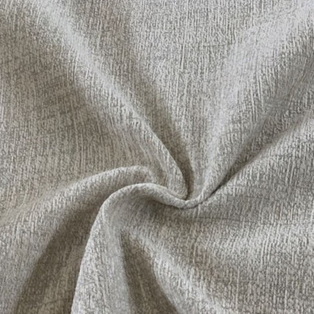 Tissu Memphis Velours Frappe Ecru