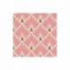Tissu Ecailles Dorées Cretonne Rose