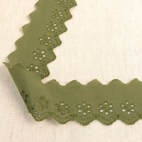 Broderie fleurs