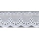 Broderie anglaise 40 mm Blanc - 