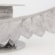 Broderie anglaise froncee