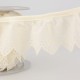 Broderie anglaise froncee