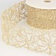 Broderie/tulle irisé