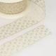 Broderie/tulle irisé