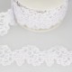 Broderie brillante Blanc - 