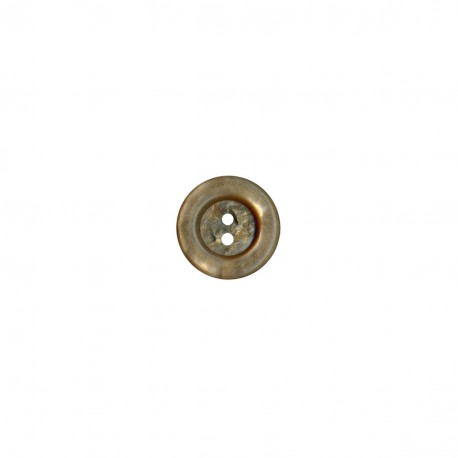 Bouton bi matière 2 trous