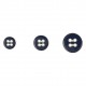 Bouton 4 trous bi color