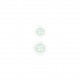 Bouton 4 trous bi color