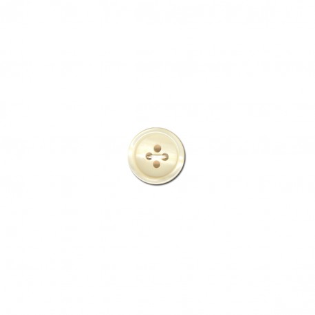 Bouton galalithe 4 trous