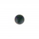 Bouton perle ovale 10mm